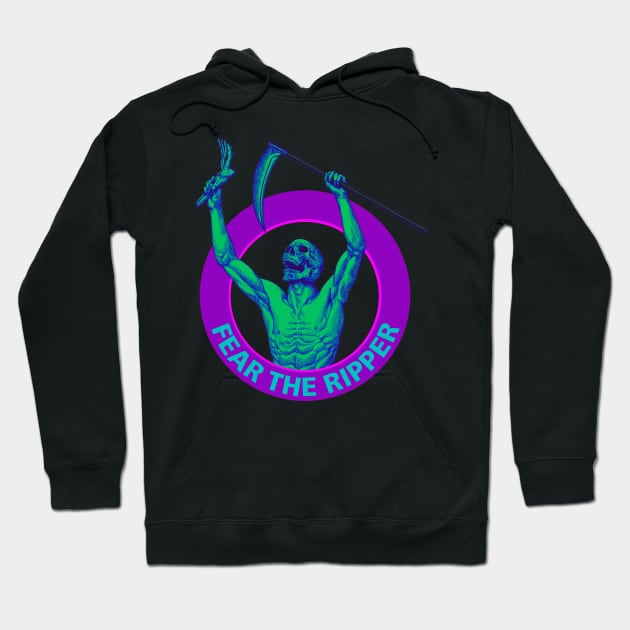 Fear the Ripper - Legs are on high alert Hoodie by undersideland